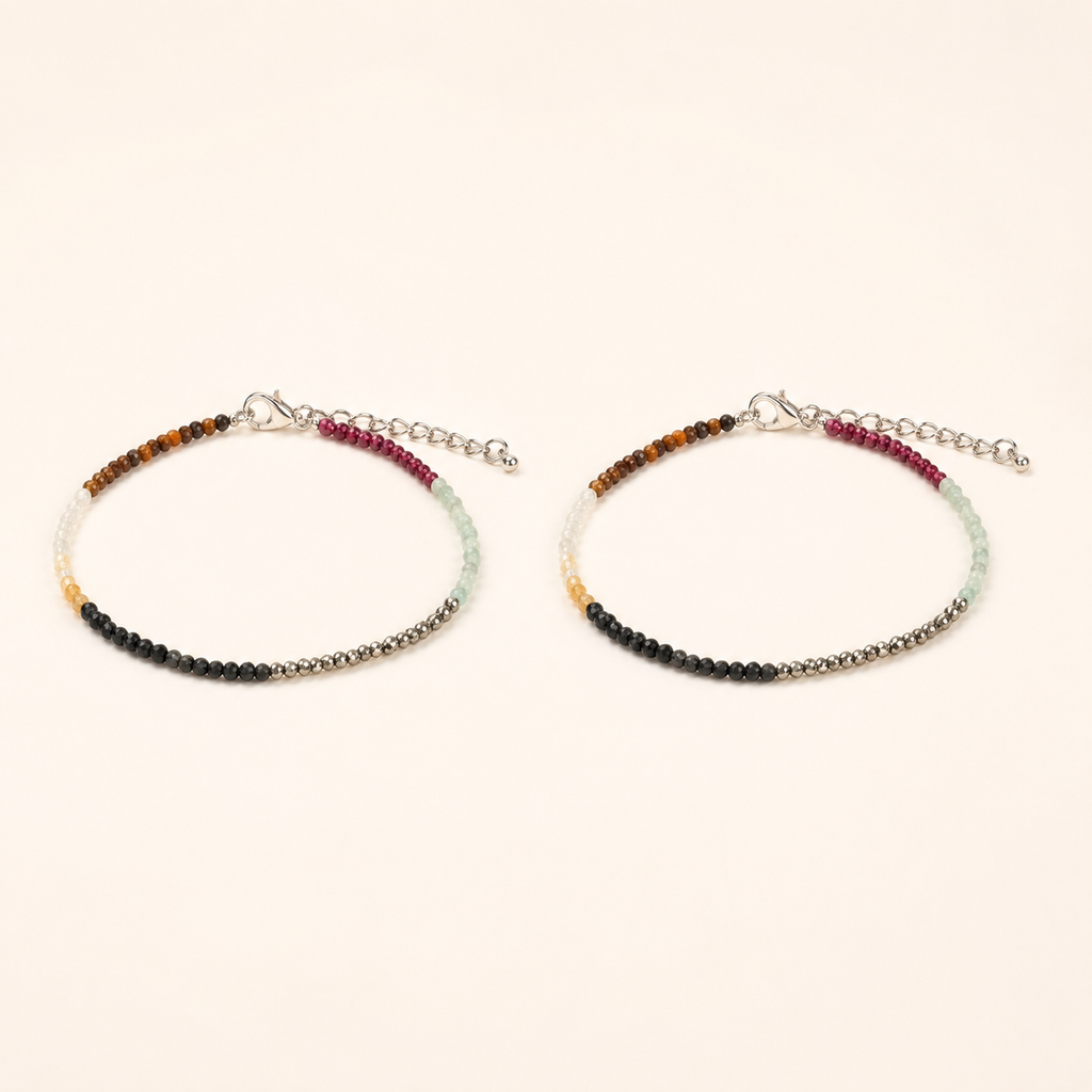 Dhan Yog Anklet Pack of 2 | GemSakti